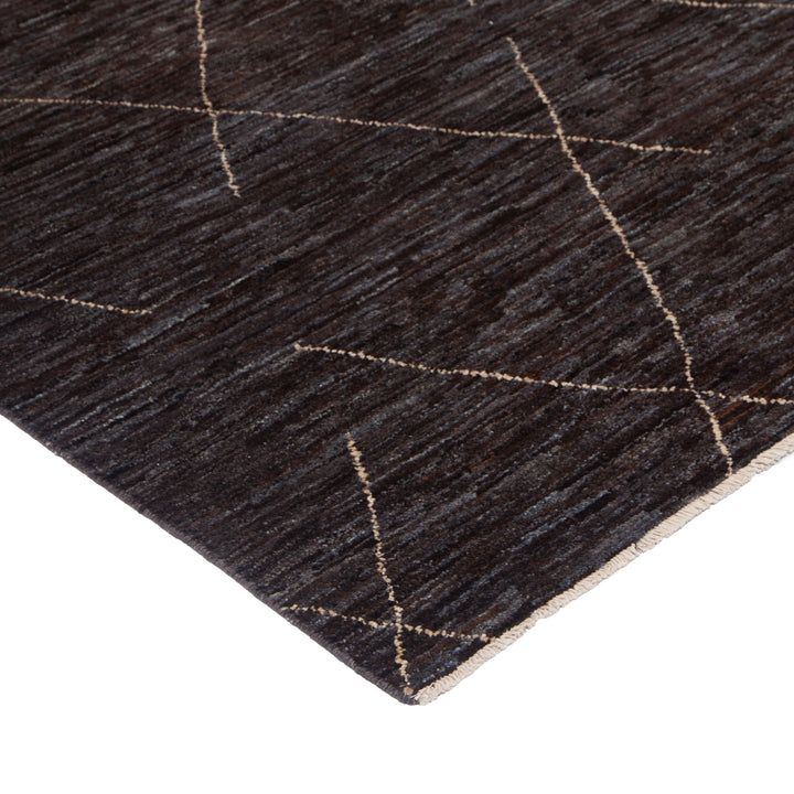 Multi Modern Wool Rug - 8'4'' x 11'3''