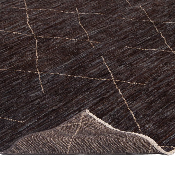 Multi Modern Wool Rug - 8'4'' x 11'3''