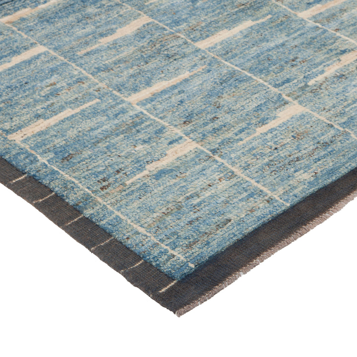 Multi Modern Wool Rug - 8' x 10'6''