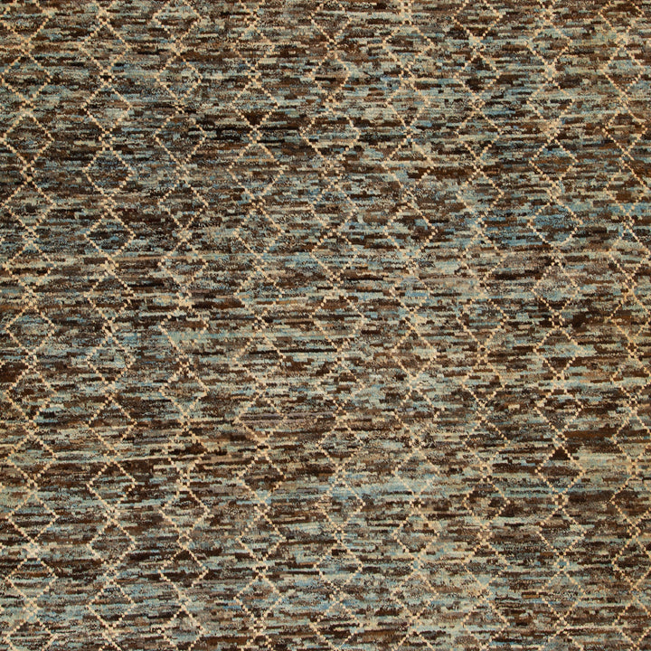 Multi Modern Wool Rug - 9'2'' x 11'3''