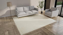 Ivory Modern Wool Rug - 8'5'' x 9'9''