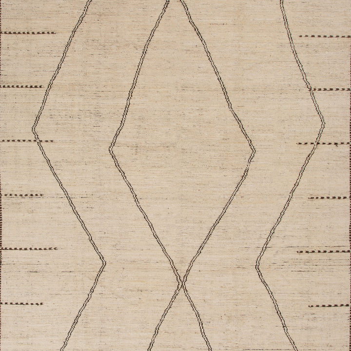 Multi Modern Wool Rug - 10' x 14'4"