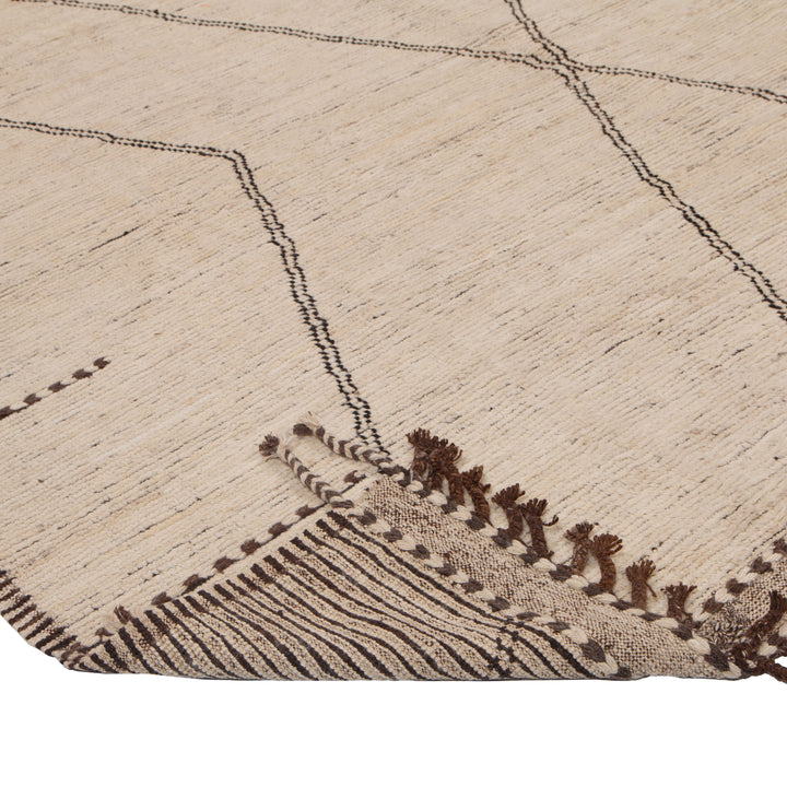 Multi Modern Wool Rug - 10' x 14'4"