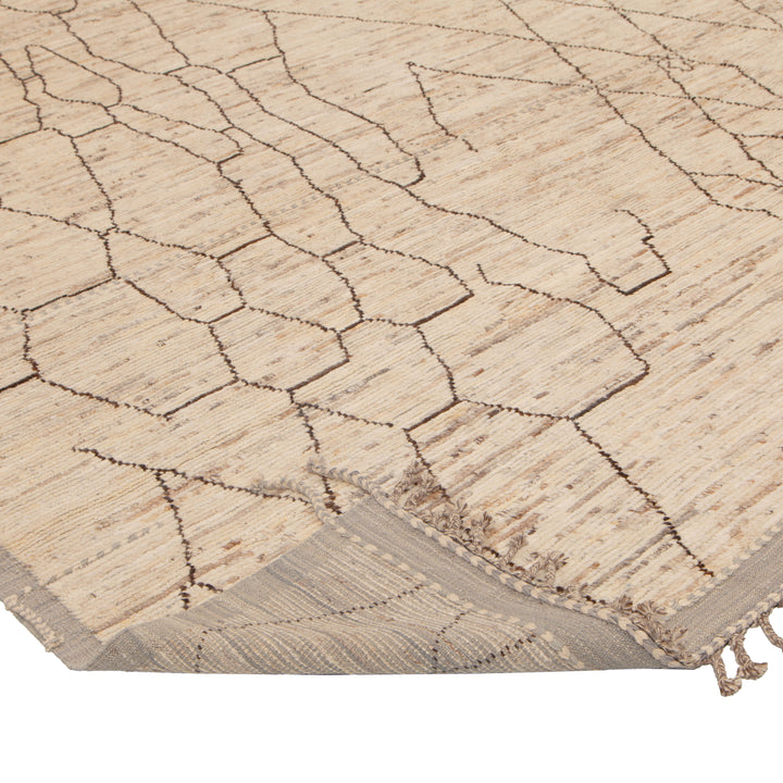 Multi Modern Wool Rug - 10'4'' x 13'11''