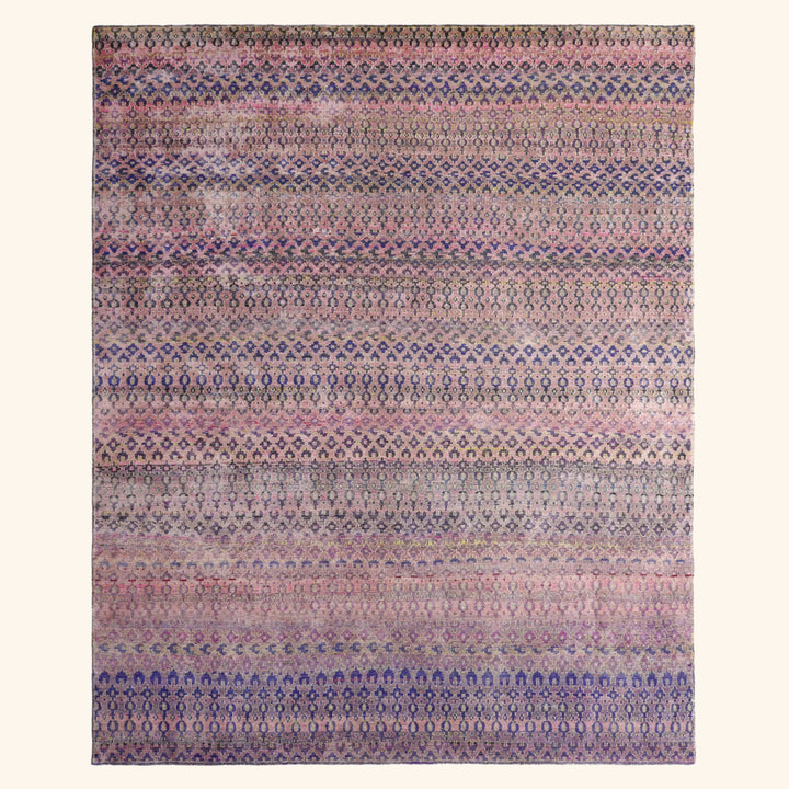 Aura Alchemy Silk Rug - Hyderabad 8' x 10'