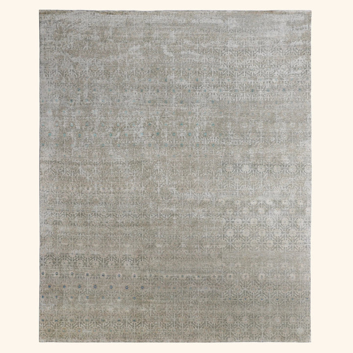 Aura Alchemy Silk Rug - Agra 9' x 12'
