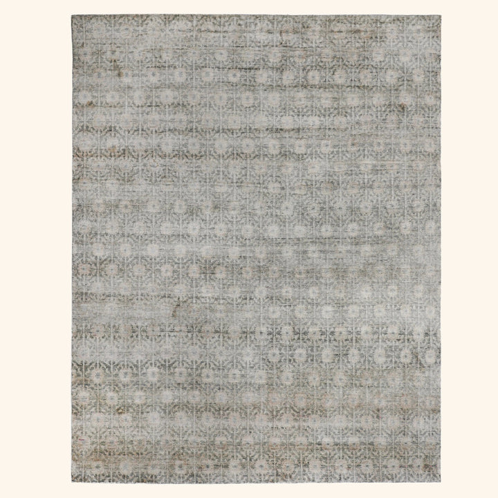 Aura Alchemy Silk Rug - Agra