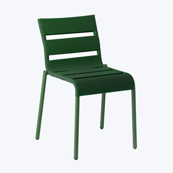 Barcelonette Outdoor Dining Chair Green