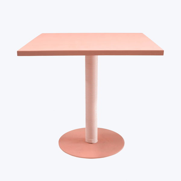 Barcelonette Outdoor Dining Table Pink
