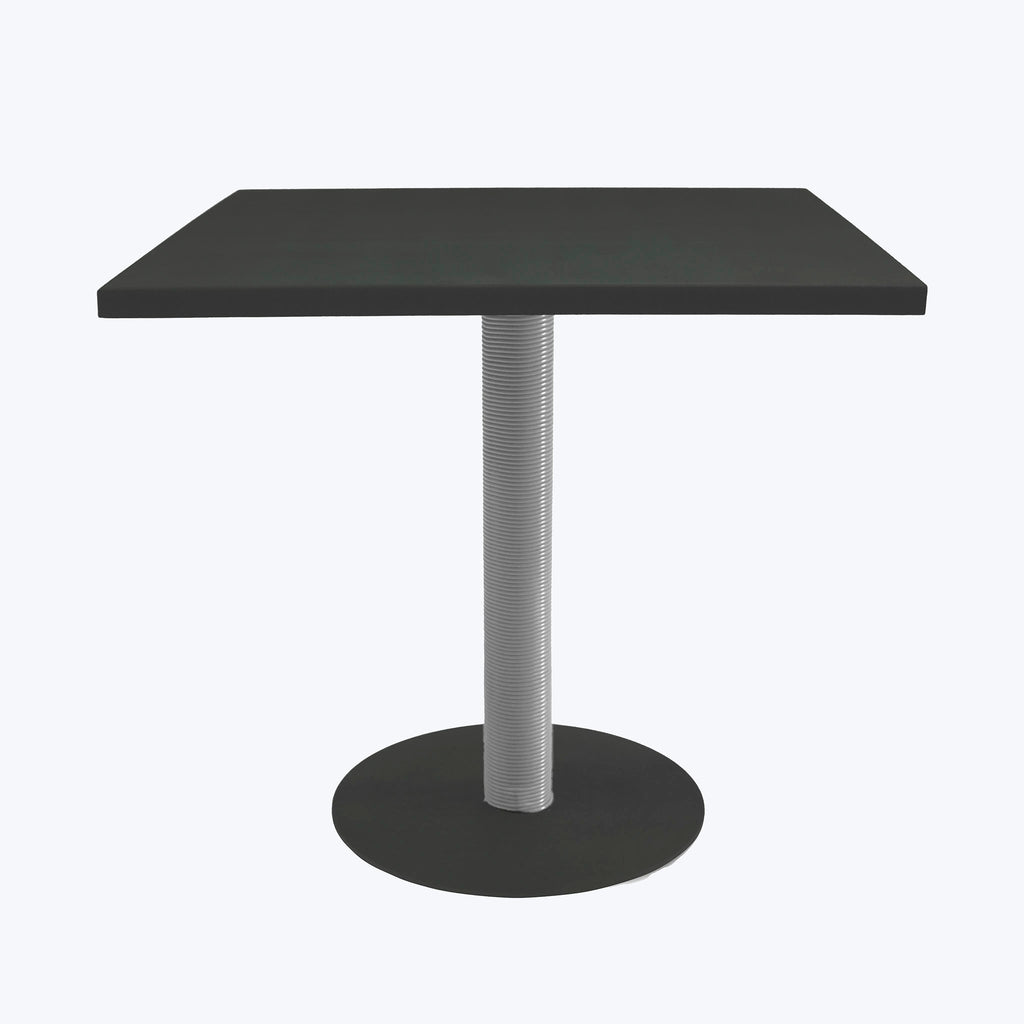 Barcelonette Outdoor Dining Table Black