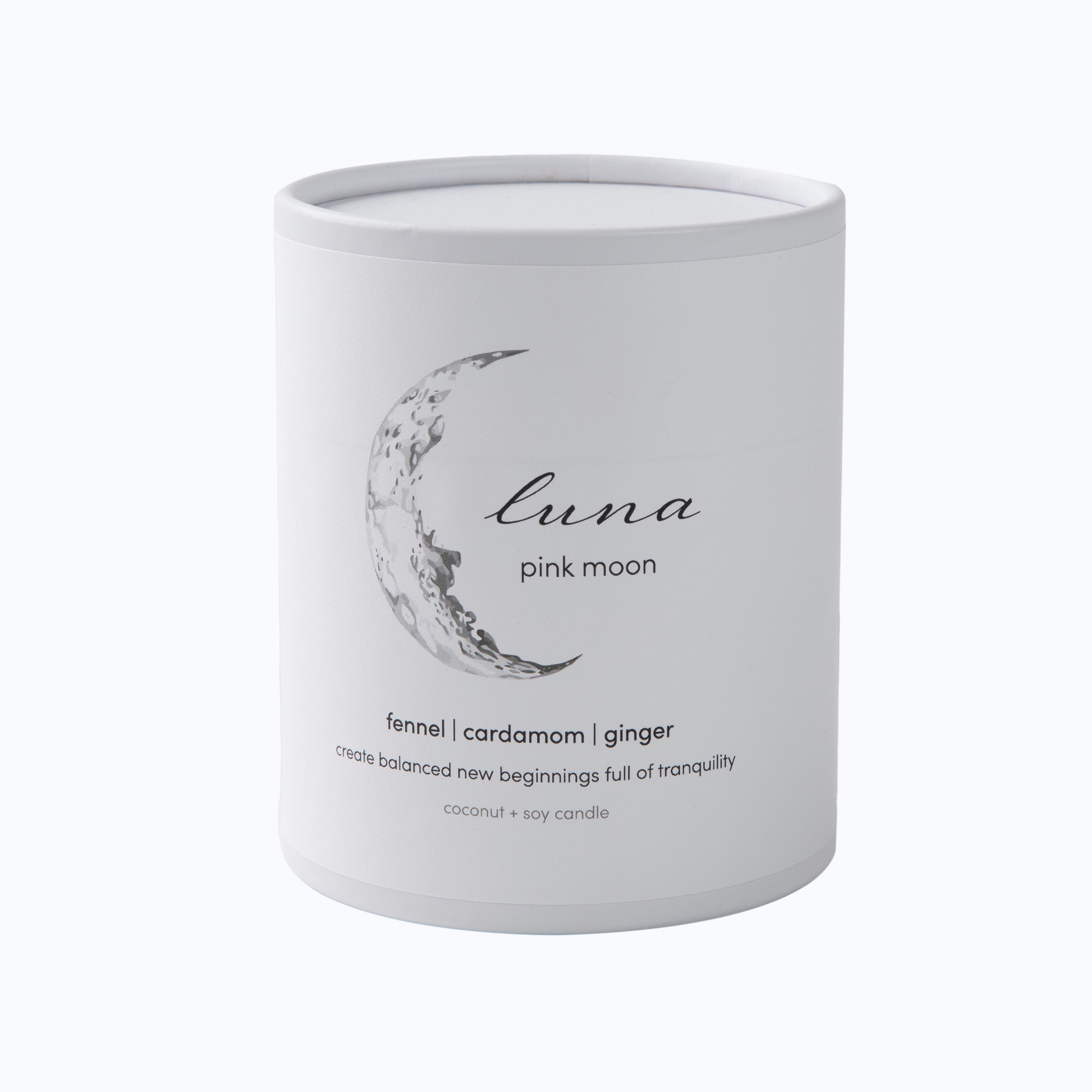 Pink Moon Luna Candle