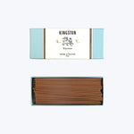 Vintage-style Kingston incense stick box with Astier de Villatte Paris