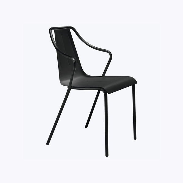 Ola Outdoor Dining Chair Black