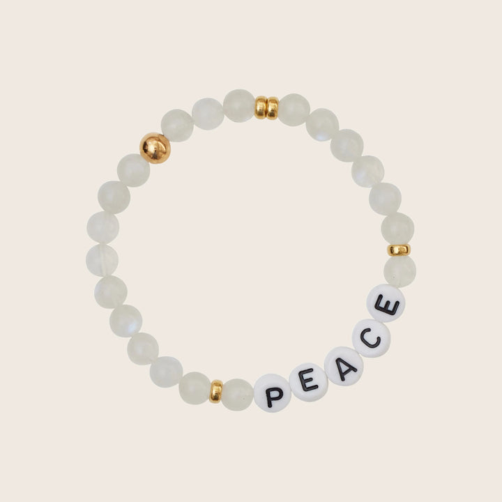Moonstone, Peace Bracelet
