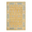 Modern, One-of-a-Kind Hand-Knotted Area Rug - Yellow, 6' 2" x 9' 1" Default Title