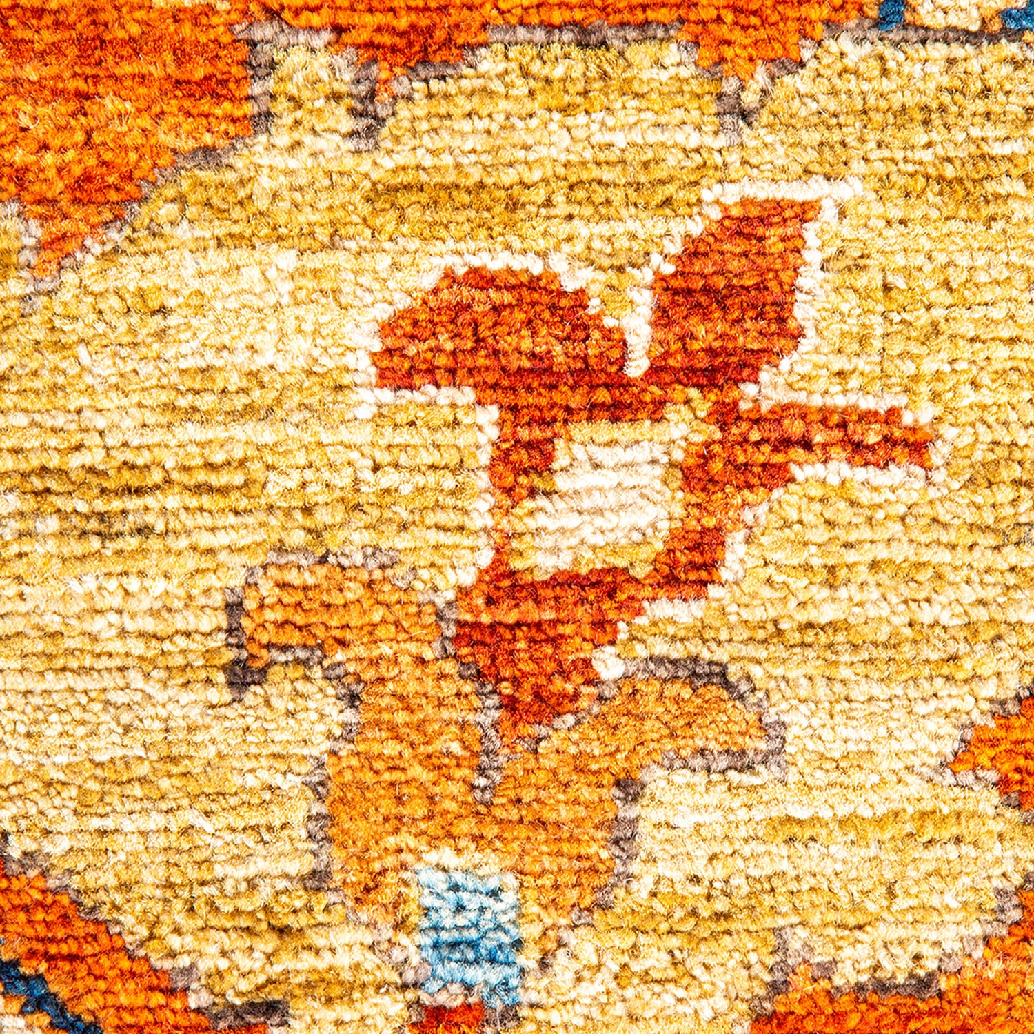 Serapi, One-of-a-Kind Hand-Knotted Area Rug - Orange, 9' 10" x 13' 6" Default Title