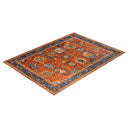 Serapi, One-of-a-Kind Hand-Knotted Area Rug - Orange, 9' 10" x 13' 6" Default Title