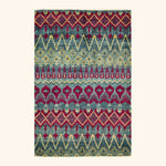 Modern, One-of-a-Kind Hand-Knotted Area Rug - Gray, 5' 0" x 8' 1" Default Title