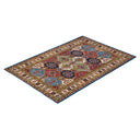 Tribal, One-of-a-Kind Hand-Knotted Area Rug - Blue, 5' 10" x 8' 6" Default Title