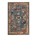 Serapi, One-of-a-Kind Hand-Knotted Area Rug - Light Blue, 4' 1" x 6' 2" Default Title