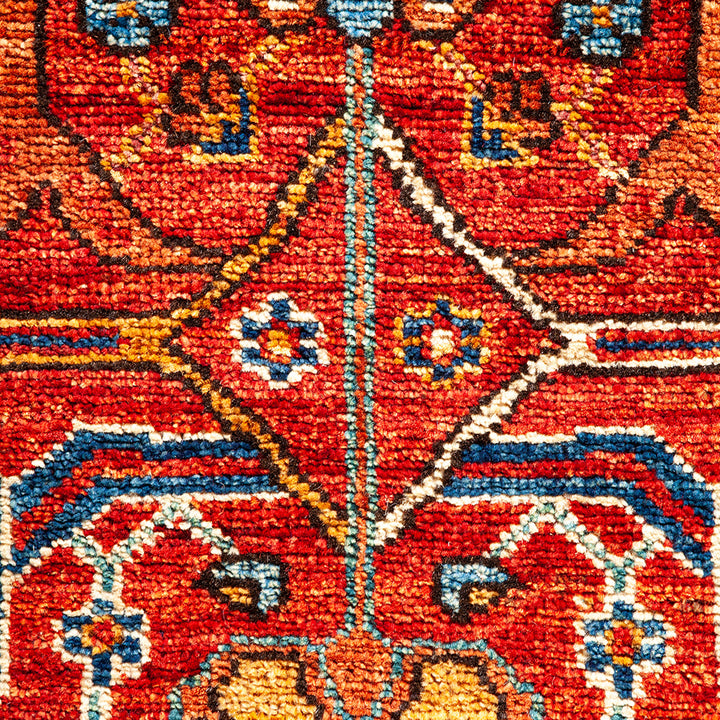 Serapi, One-of-a-Kind Hand-Knotted Runner Rug - Orange, 3' 0" x 11' 8" Default Title