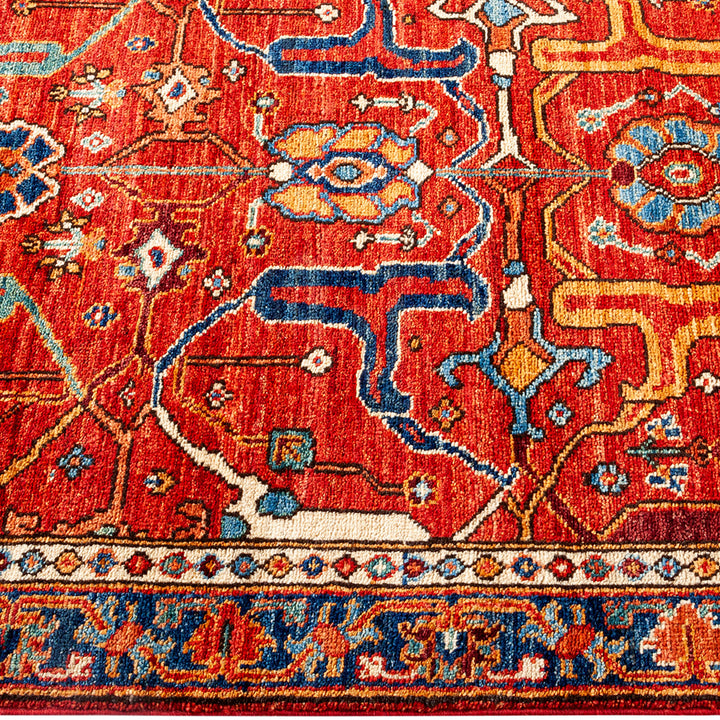 Serapi, One-of-a-Kind Hand-Knotted Runner Rug - Orange, 3' 0" x 11' 8" Default Title