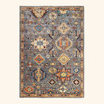Serapi, One-of-a-Kind Hand-Knotted Area Rug - Gray, 5' 9" x 7' 10" Default Title
