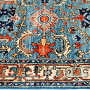 Serapi, One-of-a-Kind Hand-Knotted Runner Rug - Light Blue, 2' 11" x 13' 9" Default Title