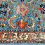 Serapi, One-of-a-Kind Hand-Knotted Runner Rug - Light Blue, 2' 11" x 13' 9" Default Title