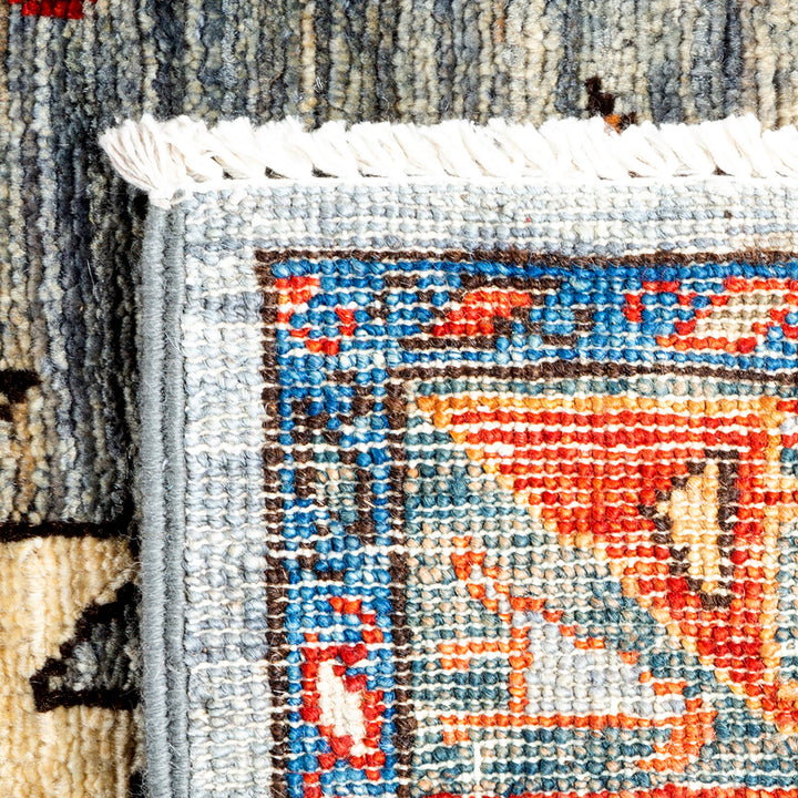 Serapi, One-of-a-Kind Hand-Knotted Runner Rug - Gray, 2' 10" x 15' 9" Default Title