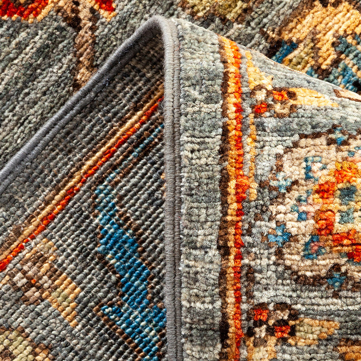 Serapi, One-of-a-Kind Hand-Knotted Runner Rug - Gray, 2' 10" x 9' 10" Default Title