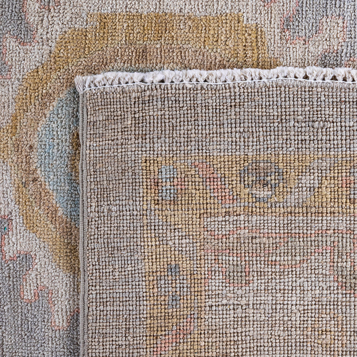 Oushak, One-of-a-Kind Hand-Knotted Area Rug - Gray, 8' 9" x 11' 8" Default Title