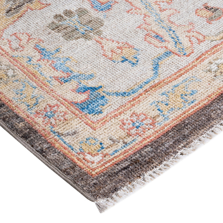 Oushak, One-of-a-Kind Hand-Knotted Area Rug - Beige, 9' 2" x 11' 11" Default Title