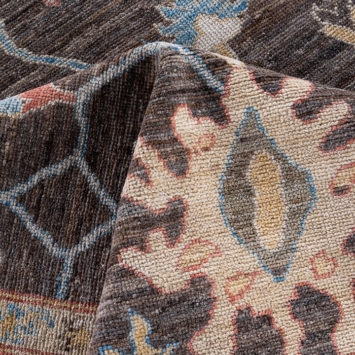 Oushak, One-of-a-Kind Hand-Knotted Area Rug - Beige, 9' 2" x 11' 11" Default Title