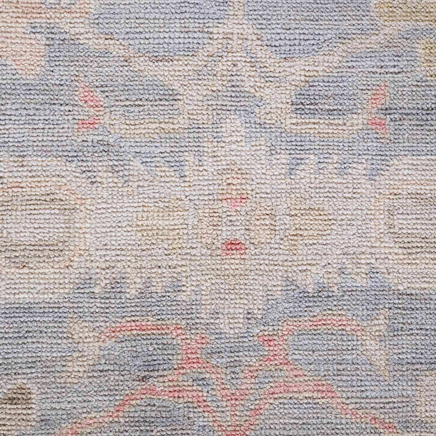 Oushak, One-of-a-Kind Hand-Knotted Area Rug - Gray, 4' 11" x 6' 10" Default Title