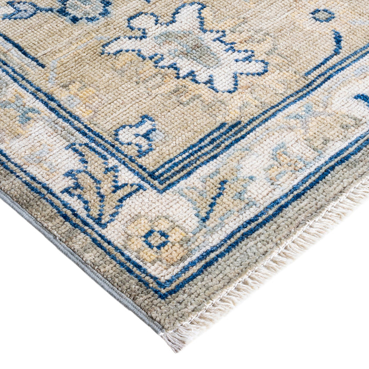 Oushak, One-of-a-Kind Hand-Knotted Area Rug - Gray, 8' 1" x 9' 10" Default Title