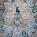 Oushak, One-of-a-Kind Hand-Knotted Area Rug - Gray, 8' 1" x 9' 10" Default Title