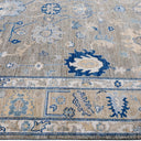 Oushak, One-of-a-Kind Hand-Knotted Area Rug - Gray, 8' 1" x 9' 10" Default Title