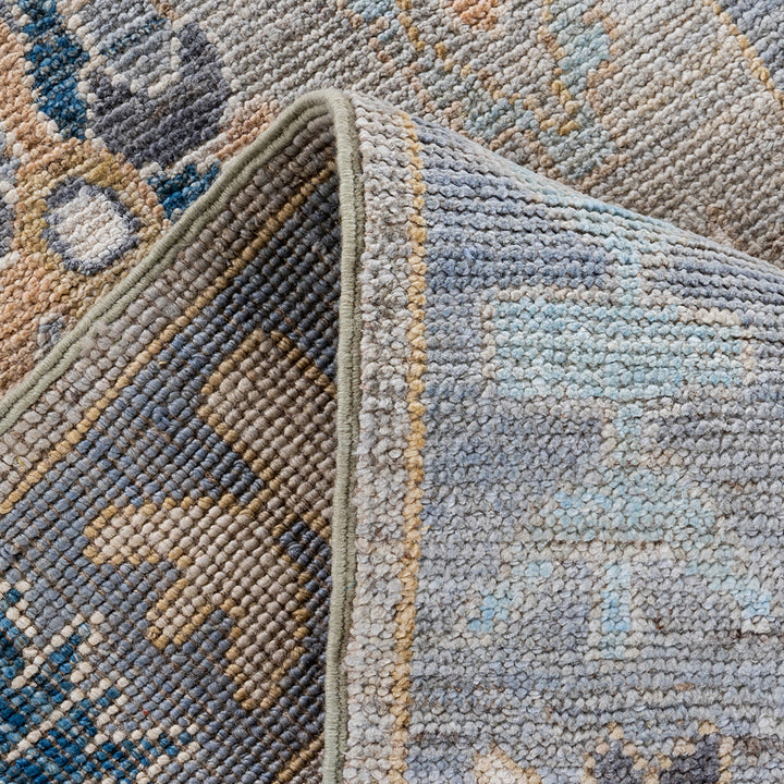 Oushak, One-of-a-Kind Hand-Knotted Runner Rug - Ivory, 2' 7" x 19' 1" Default Title