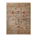 Tribal, One-of-a-Kind Hand-Knotted Runner Rug - Beige, 5' 1" x 6' 7" Default Title