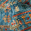 Tribal, One-of-a-Kind Hand-Knotted Runner Rug - Light Blue, 5' 0" x 6' 10" Default Title