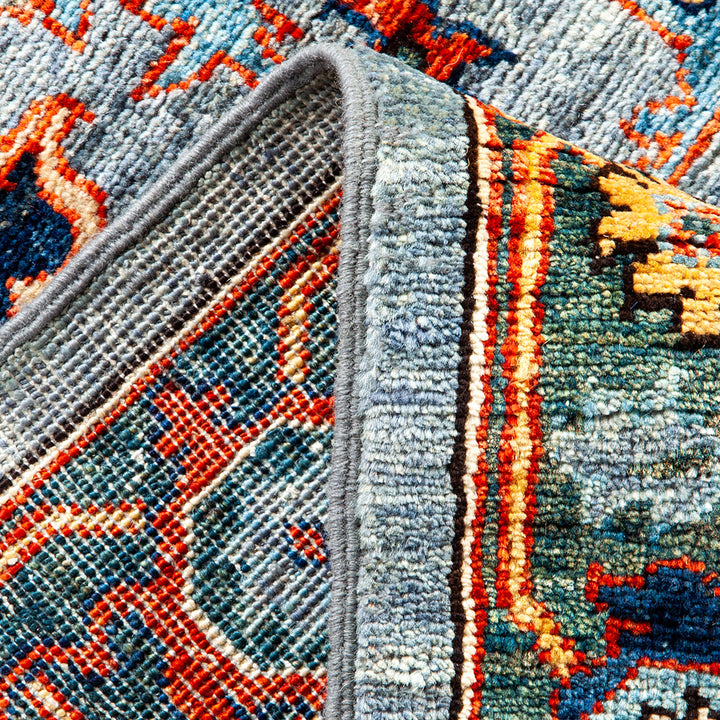 Serapi, One-of-a-Kind Hand-Knotted Area Rug - Gray, 4' 0" x 5' 10" Default Title