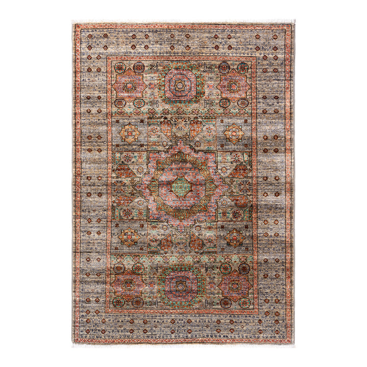 Serapi, One-of-a-Kind Hand-Knotted Area Rug - Beige, 3' 4" x 4' 10" Default Title