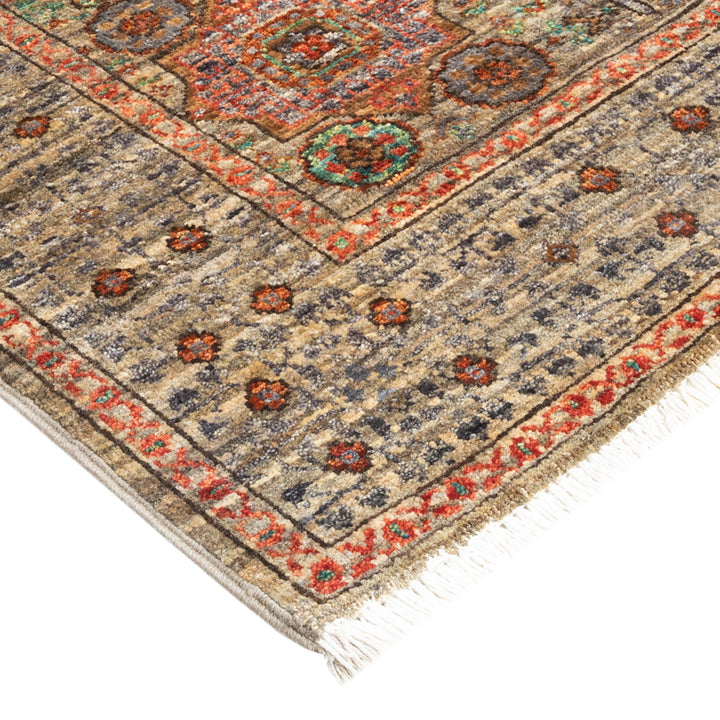 Serapi, One-of-a-Kind Hand-Knotted Area Rug - Beige, 3' 4" x 4' 10" Default Title