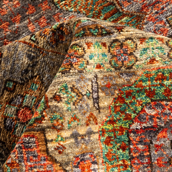 Serapi, One-of-a-Kind Hand-Knotted Area Rug - Beige, 3' 4" x 4' 10" Default Title