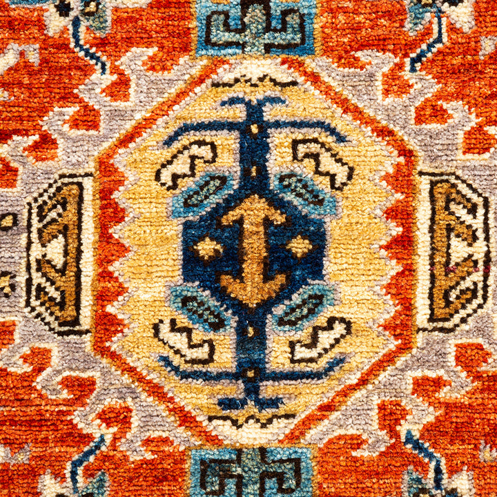 Serapi, One-of-a-Kind Hand-Knotted Area Rug - Red, 3' 3" x 4' 9" Default Title