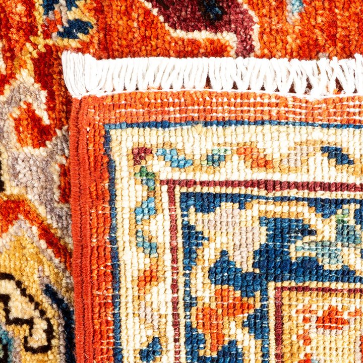 Serapi, One-of-a-Kind Hand-Knotted Area Rug - Red, 3' 3" x 4' 9" Default Title