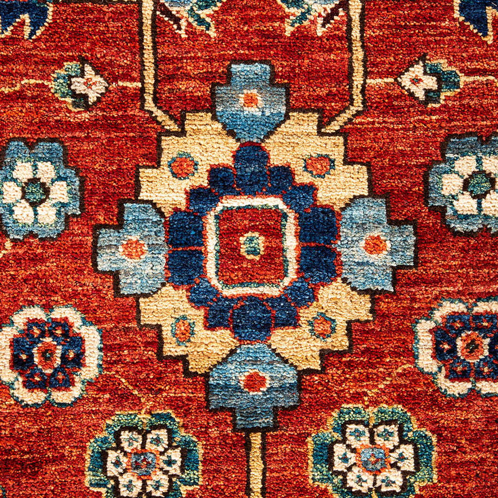 Serapi, One-of-a-Kind Hand-Knotted Area Rug - Red, 11' 10" x 14' 6" Default Title