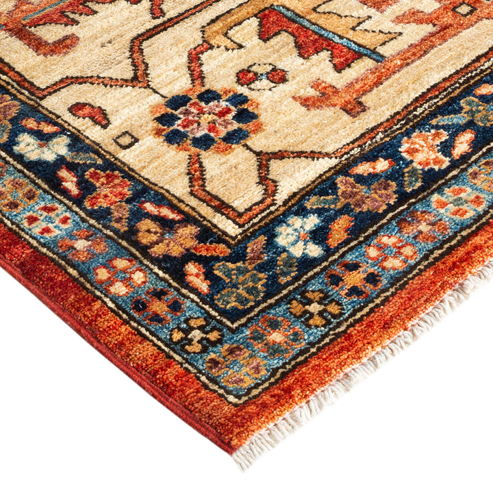 Serapi, One-of-a-Kind Hand-Knotted Runner Rug - Red, 12' 0" x 17' 7" Default Title