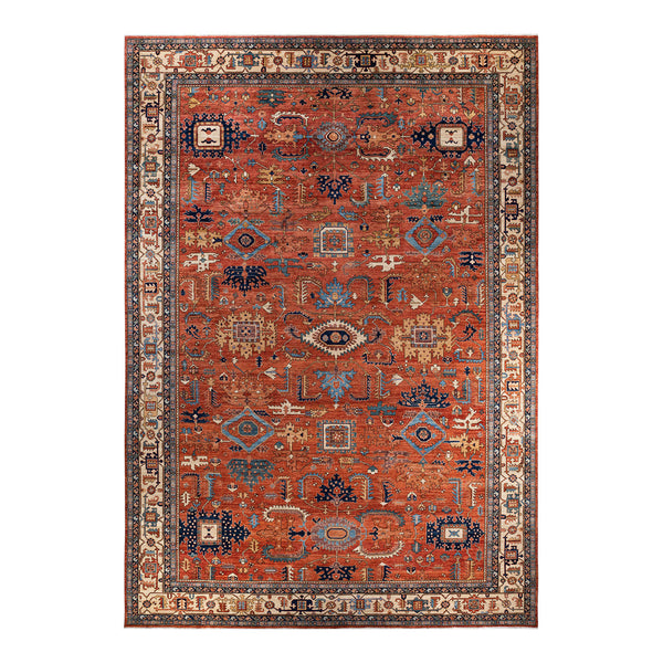 Serapi, One-of-a-Kind Hand-Knotted Runner Rug - Red, 12' 0" x 17' 7" Default Title